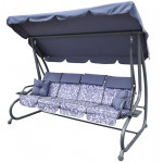 Záhradná hojdačka sivá